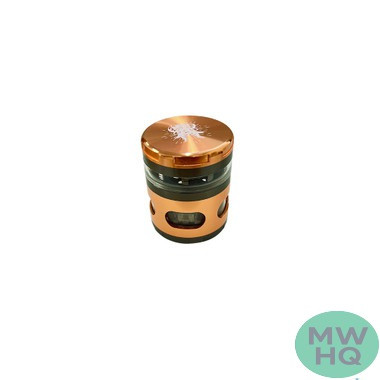 Shredder Large Grinder With Clear Layer & Ashtray - Style 42 - 63mm - 4 Part