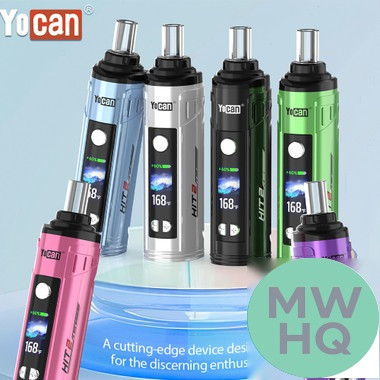 Yocan HIT 2 1800mAh Dry Herb Vaporizer With LCD Color Display