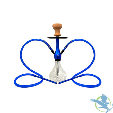 DUD Hookah Magic 18 Inch Double Hose Hookah - Assorted Colors