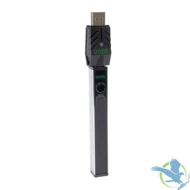 Ooze Quad 2 Digital Square Battery 500mAh 510 Vape Pen With LED Screen - Cosmic Chrome