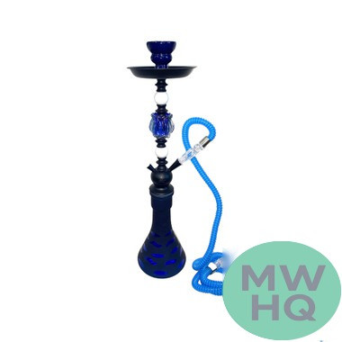 Zebra Smoke Charlie 28 Inch Single Hose Hookah - Assorted Colors