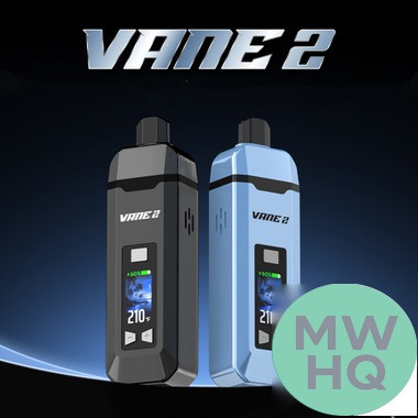 Yocan Vane 2 1200mah Portable Dry Herb Vaporizer Starter Kit With Color LCD Screen