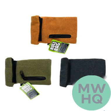 Smokezilla Canvas Roll Bag With Smell Proof Technology - Assorted Colors - Display of 6 [41432]