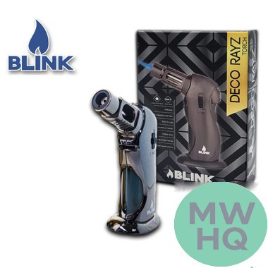Blink Deco Rayz Blast Torch Butane Gas Lighter