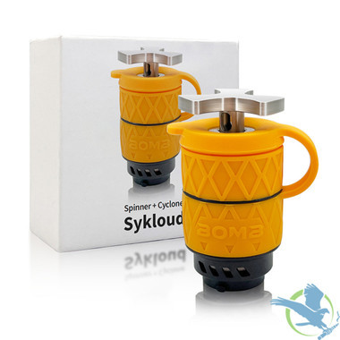 Bomb E-Rig Sykloud Spinner + Cyclone Atomizer - Orange