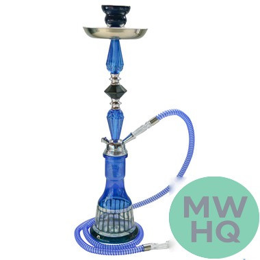 Zebra Smoke Kevin 21 Inch Single Hose Hookah - Assorted Colors
