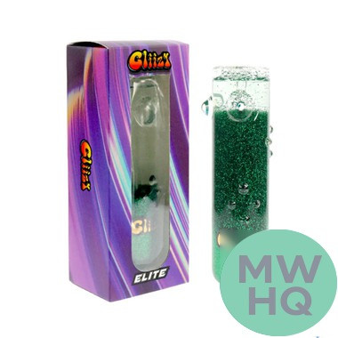 Gliizy Elite Hand Pipe Glycerin Glass Steam Roller - 120 Grams - 4.8 Inches