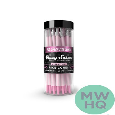 Blazy Susan Rice Cones Ultra-Thin Pre-Rolled Cones