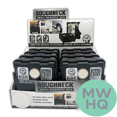 Smokezilla Roughneck Small Magnetic Storage Box - Display of 8 [22845]