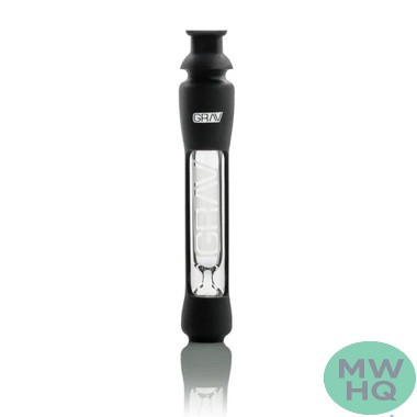GRAV Glass Octo-Taster Chillum Hand Pipe With Silicone Skin - 16MM