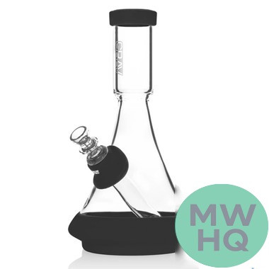 GRAV Deco Beaker Water Pipe With Diffused Downstem - 450 Grams - 9 Inches