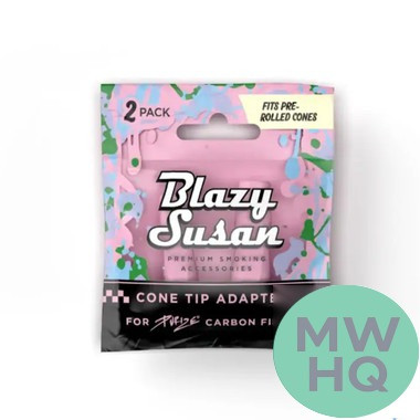 Blazy Susan Purize Cone Tip Adapter - 2ct Pack - Display of 10 Packs