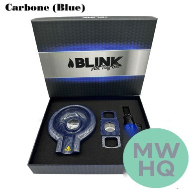 Blink Ash Tray Premium Set With Torch, Ashtray & Cigar Cutter