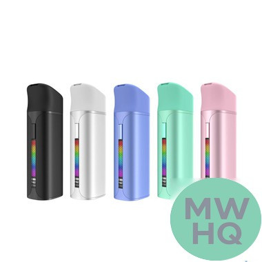 Yocan Black Pocket 1400mAh Concentrate Smart Vaporizer With Charging Cable