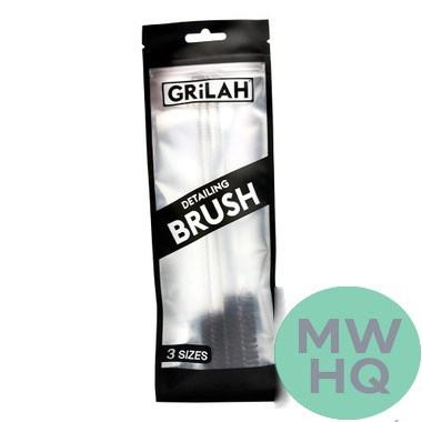 GRiLAH Detailing Brush - Assorted Sizes - Pack of 3
