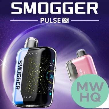 SMOGGER Pulse X 30K Puffs 22ML Disposable Device With 3D Curved Screen - Display of 5