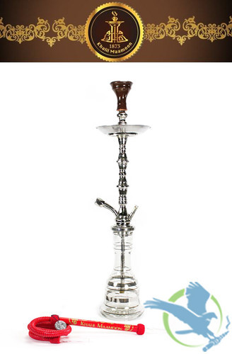 Khalil Maamoon Shamadan 30 Inch 2 Door Single Hose Hookah - Assorted Colors [KM-2084] 