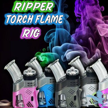 Honeypuff Ripper V1 Torch Flame Rig Concentrate & Dry Herb Vaporizer Kit