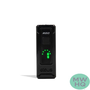 Exxus Device REC 400mAh Adjustable Voltage Cartridge Vaporizer Battery - Assorted Colors - Display of 12