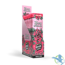 Blazy Susan Rose King Size Cones Tobacco & Nicotine Free Vegan - Pack of 2 - Display of 10 Packs