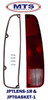 JEEP J-SERIES PU 1973-1987 RIGHT SIDE TAIL LIGHT LENS W/ GASKET & 4 SCREWS