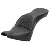 Saddlemen Road Sofa Lattice Stitch Seat - Harley-Davidson Street Bob FXBB/FXBBS/Standard FXST (2018-2026)