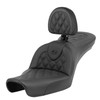 Saddlemen Road Sofa Lattice Stitch Seat - Harley-Davidson FXD Dyna (1996-2003)