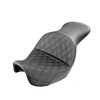 Saddlemen Explorer Lattice Stitch Seat - Harley-Davidson FXD/FXDWG/FLD Dyna (2006-2017)