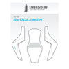 Saddlemen Tour Step-Up Front & Rear Lattice Stitch Seat - Harley-Davidson Low Rider FXLR/FXLRS/FXLRST/Sport Glide FLSB (2018-2026) (With Backrest)