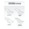 Saddlemen Tour Step-Up Front Lattice Stitch Seat - Harley-Davidson Street Bob FXBB/FXBBS/Standard FXST (2018-2026)