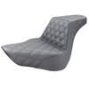 Saddlemen Step-Up Front & Rear Lattice Stitch Seat - Harley-Davidson Breakout FXBR/FXBRS (2018-2022)