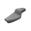 Saddlemen Step-Up Front Lattice Stitch Seat - Harley-Davidson XL Sportster (1979-2003)