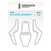 Saddlemen Step-Up Brown Tuck & Roll and Lattice Stitch Seat - Harley-Davidson FXD Dyna (1996-2003)