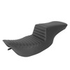 Saddlemen Tour Step-Up Tuck & Roll Seat - Harley-Davidson FLHR/FLHX Touring (1997-2007)