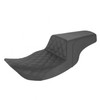 Saddlemen Step-Up Front Lattice Stitch Seat - Harley-Davidson FLHR/FLHX Touring (1997-2007)