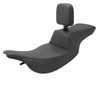 Saddlemen Tour Step-Up Seat - Harley-Davidson FLHT/FLTR Touring (1997-2007) (With Backrest)