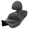 Saddlemen Road Sofa Tuck & Roll Seat - Harley-Davidson FLHR/FLHT/FLHX/FLTR Touring (2008-2025)