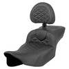 Saddlemen Road Sofa Tri-Gripper Extended Reach Seat - Harley-Davidson Road Glide/Street Glide/CVO Road Glide/CVO Street Glide (2023-2026)