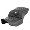Saddlemen Road Sofa Lattice Stitch Colored Stitch Seat - Harley-Davidson Road Glide/Street Glide/CVO Road Glide/CVO Street Glide (2023-2026)