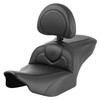 Saddlemen Road Sofa Carbon Fiber Look Seat - Harley-Davidson Road Glide/Street Glide/CVO Road Glide/CVO Street Glide (2023-2026)
