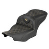 Saddlemen Road Sofa Lattice Stitch Extended Reach Colored Stitch Seat - Harley-Davidson Road Glide/Street Glide/CVO Road Glide/CVO Street Glide (2023-2026)