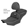 Saddlemen Road Sofa Tri-Gripper Seat - Harley-Davidson Road Glide/Street Glide/CVO Road Glide/CVO Street Glide (2023-2026)