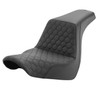 Saddlemen Step-Up Honeycomb Stitch Seat - Harley-Davidson Low Rider FXLR/FXLRS/FXLRST/Sport Glide FLSB (2018-2026)