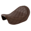 Saddlemen Renegade Brown Lattice Stitch Solo Seat - Harley-Davidson FXD/FXDWG/FLD Dyna (2006-2017)