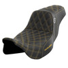 Saddlemen SDC Pro Series Performance Gripper Colored Stitch Seat - Harley-Davidson FLHR/FLHT/FLHX/FLTR Touring (2008-2024)