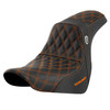 Saddlemen SDC Pro Series Performance Gripper Colored Stitch Seat - Harley-Davidson Low Rider FXLR/FXLRS/FXLRST/Sport Glide FLSB (2018-2026)