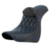 Saddlemen SDC Pro Series Performance Gripper Colored Stitch Seat - Harley-Davidson Low Rider FXLR/FXLRS/FXLRST/Sport Glide FLSB (2018-2026)