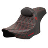Saddlemen SDC Pro Series Performance Gripper Colored Stitch Seat - Harley-Davidson Road Glide/Street Glide/CVO Road Glide/CVO Street Glide (2023-2026)