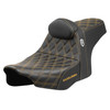Saddlemen SDC Pro Series Performance Gripper Colored Stitch Seat - Harley-Davidson Road Glide/Street Glide/CVO Road Glide/CVO Street Glide (2023-2026)