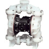 Sandpiper Air-Operated Double Diaphragm Pump - 1in. Inlet, 45 GPM, Polypropylene/Buna, Model# S1FB3PBPPUS000